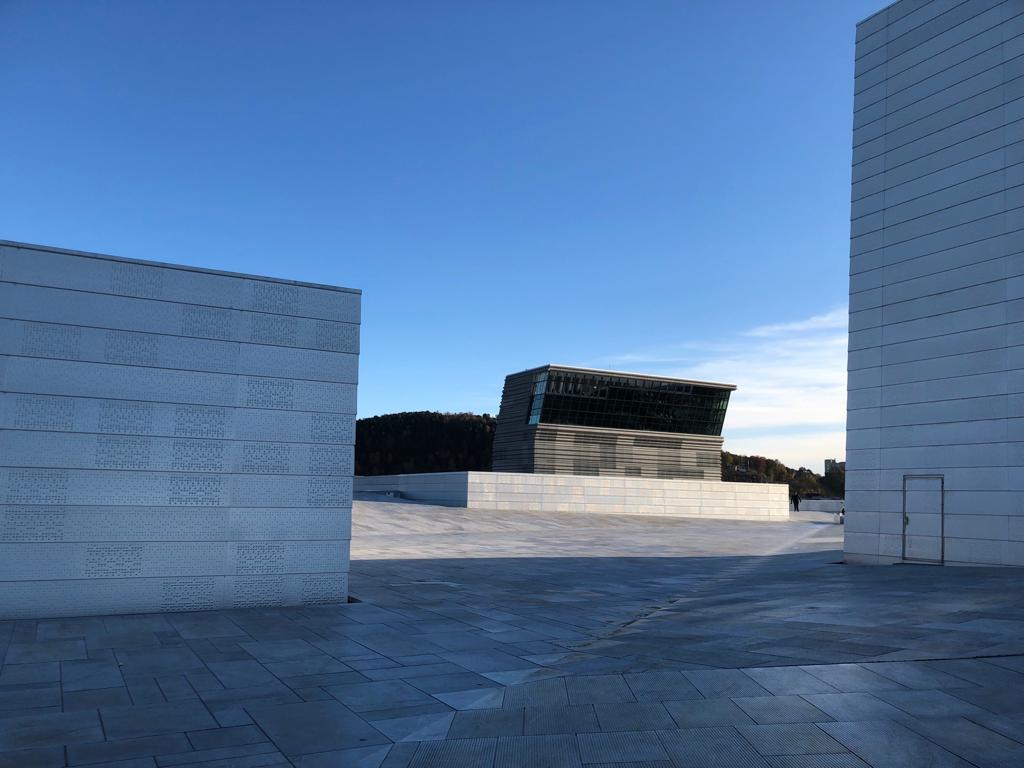 Much Museum in Oslo auf der Dachterrasse