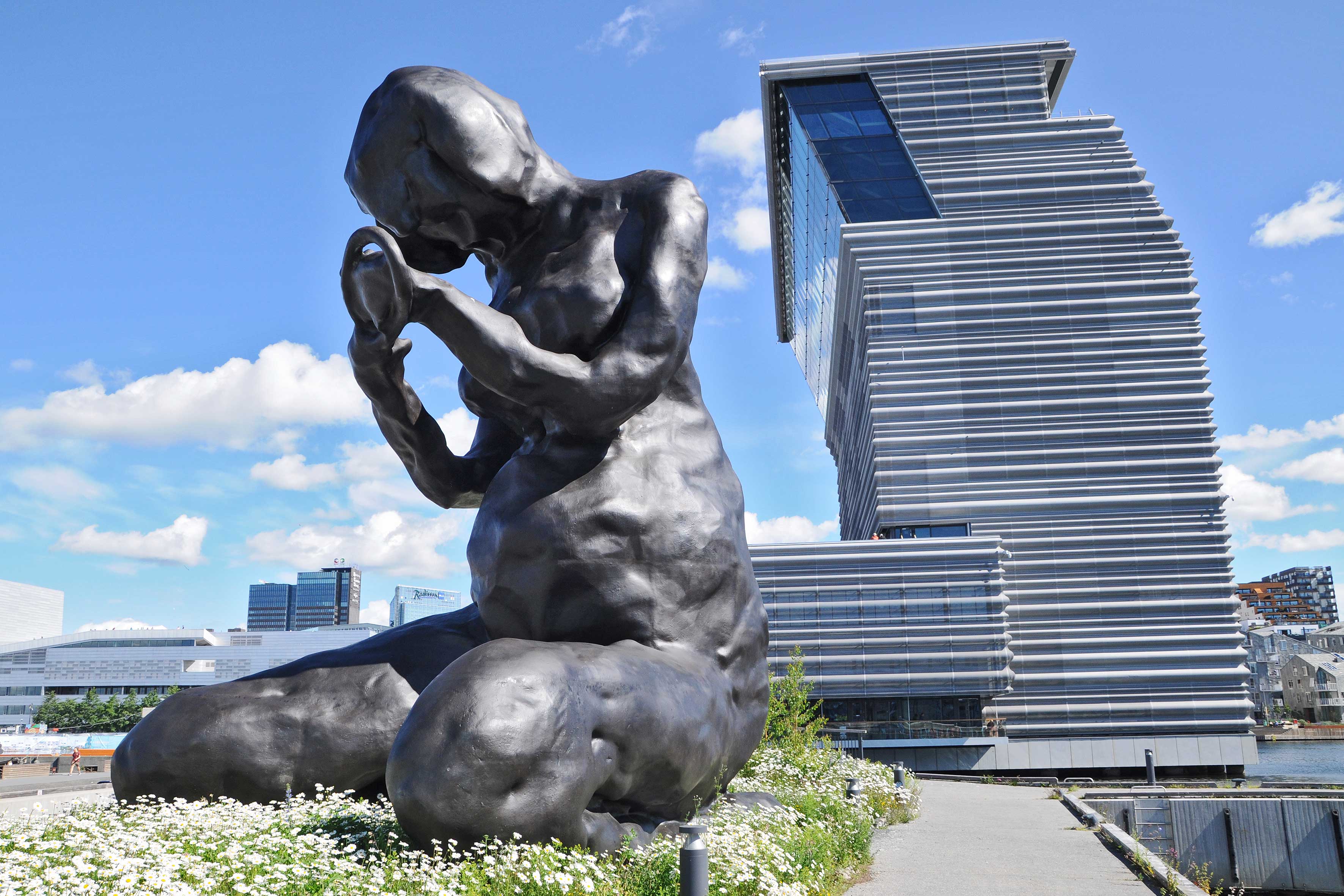 "Mutter"-Skulptur von Tracey Emin am Munch-Museum, Foto: Spindler
